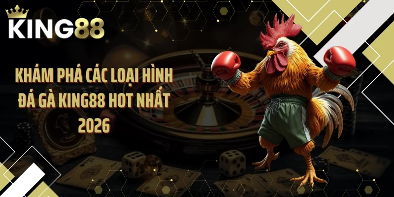 Khám phá các loại hình đá gà KING88 hot nhất 2026