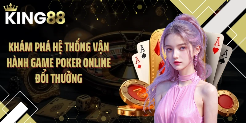Khám phá hệ thống vận hành game poker online đổi thưởng
