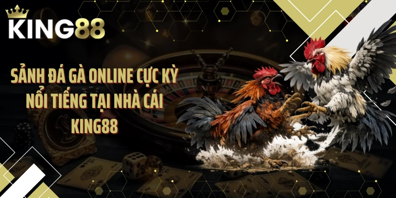 Sảnh đá gà online cực kỳ nổi tiếng tại nhà cái KING88