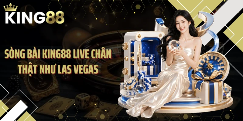 Sòng bài KING88 live chân thật như Las Vegas