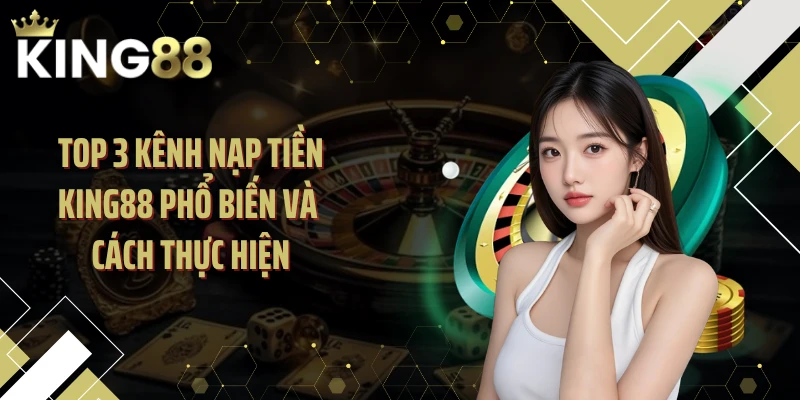 Top 3 kênh nạp tiền KING88 phổ biến và cách thực hiện